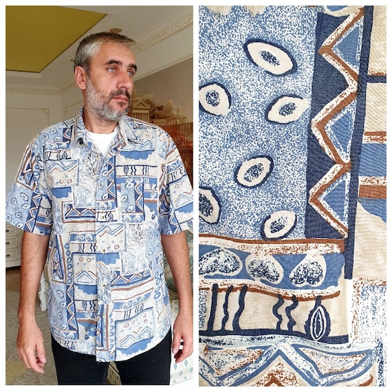 Camicie vintage uomo maniche corte sale