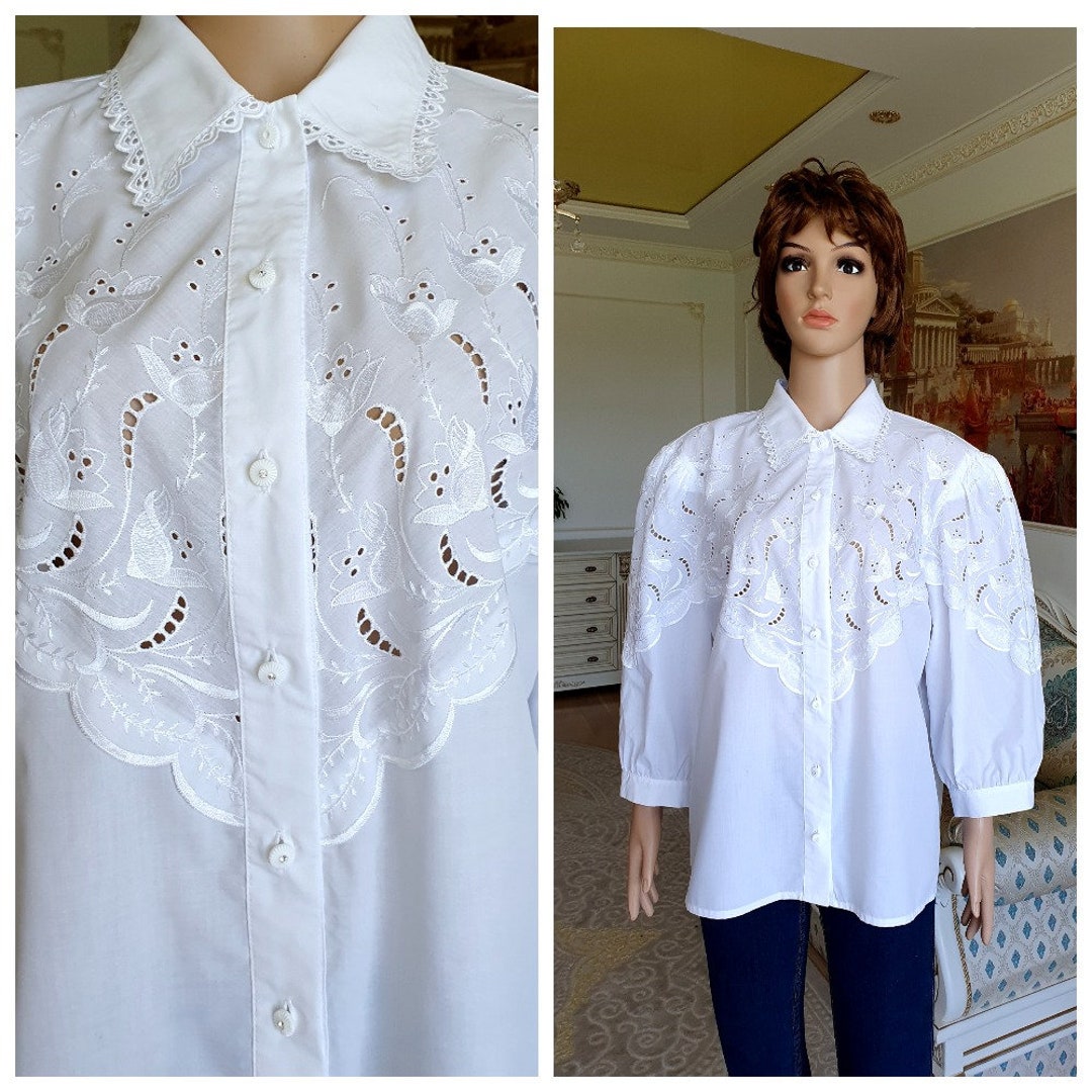 Victorian Clothing Victorian Blouse Vintage Victorian Style Shirt ...