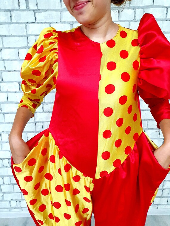 kids clown Costume party clown Clothing halloween… - image 3