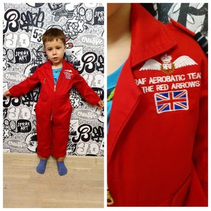 12-18 months red coveralls One Piece Coveralls Overalls kids Jumpsuit  Overall kids Overalls Childrens Overall  workwear mechanic uniform