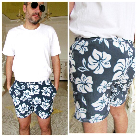 80s mens fashion shorts