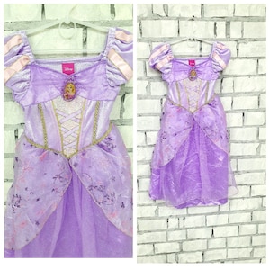4Т Rapunzel  dress Princess Rapunzel  costume kids halloween dress halloween costume cosplay Princess dress girls children costume