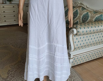 White linen skirt clearance 4xl