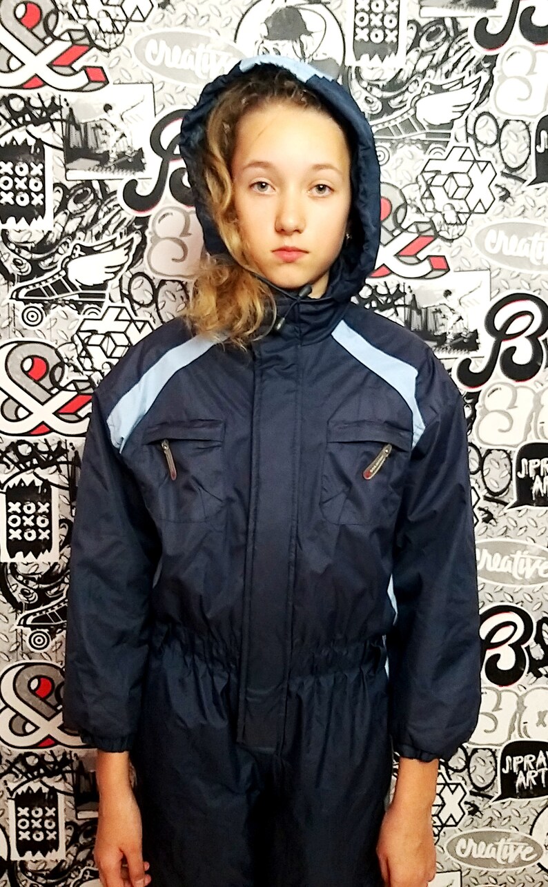 Mountain Clothing Skiing Tracksuit Child Ski Suit Kids Ski Etsy