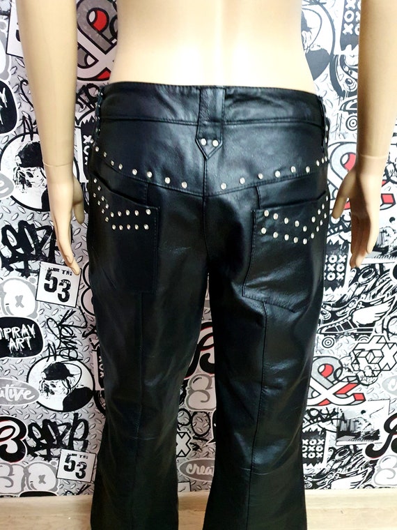 Cowgirl leather pants best sale