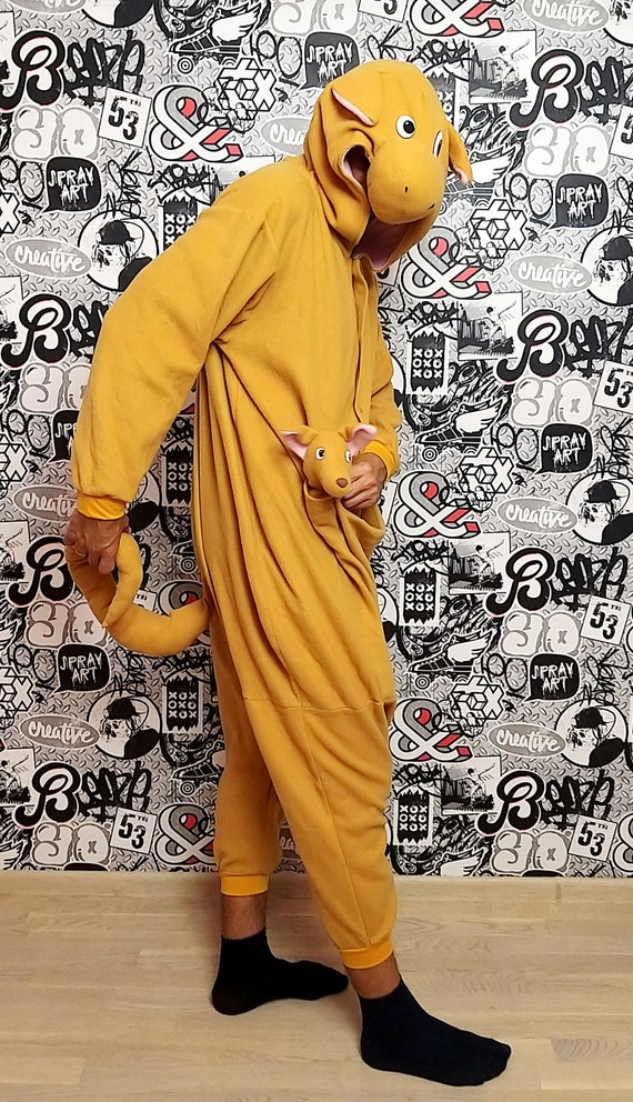 ADULT ONE Size Cosplay kangaroo costume halloween… - image 7