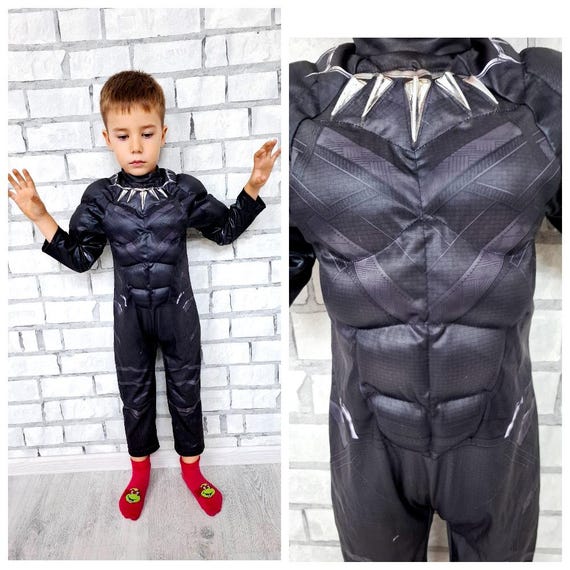 Black panther kids costume discount