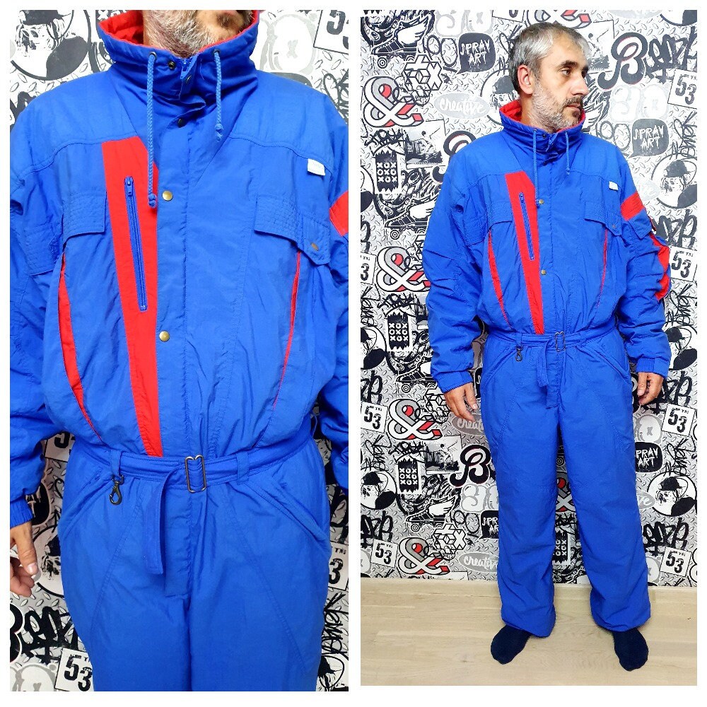 Retro Ski One Piece - Etsy