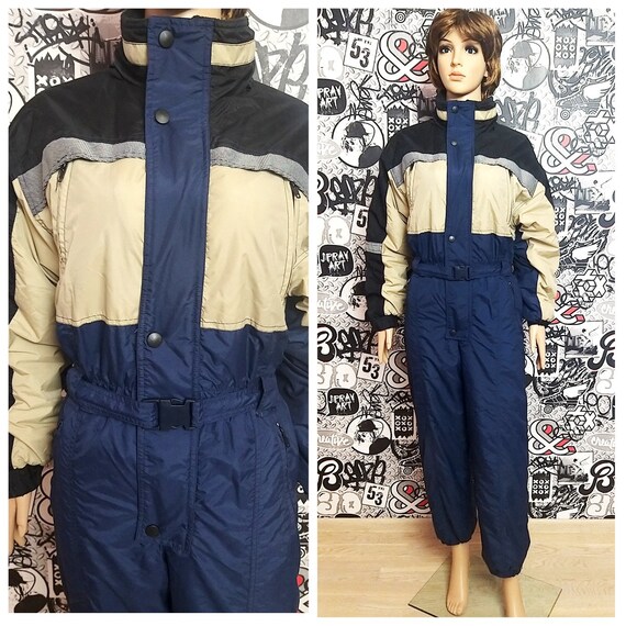 One Piece Ski Suit Clothing Vintage 90s ski suit n