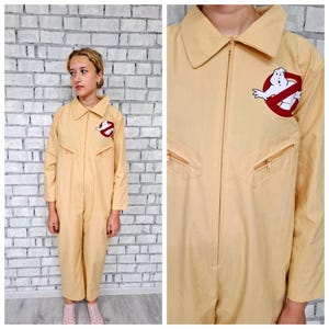 8-9 years kids Ghostbusters Costume party  halloween Clothing halloween costume Ghostbusters cosplay halloween Ghostbusters jumpsuit