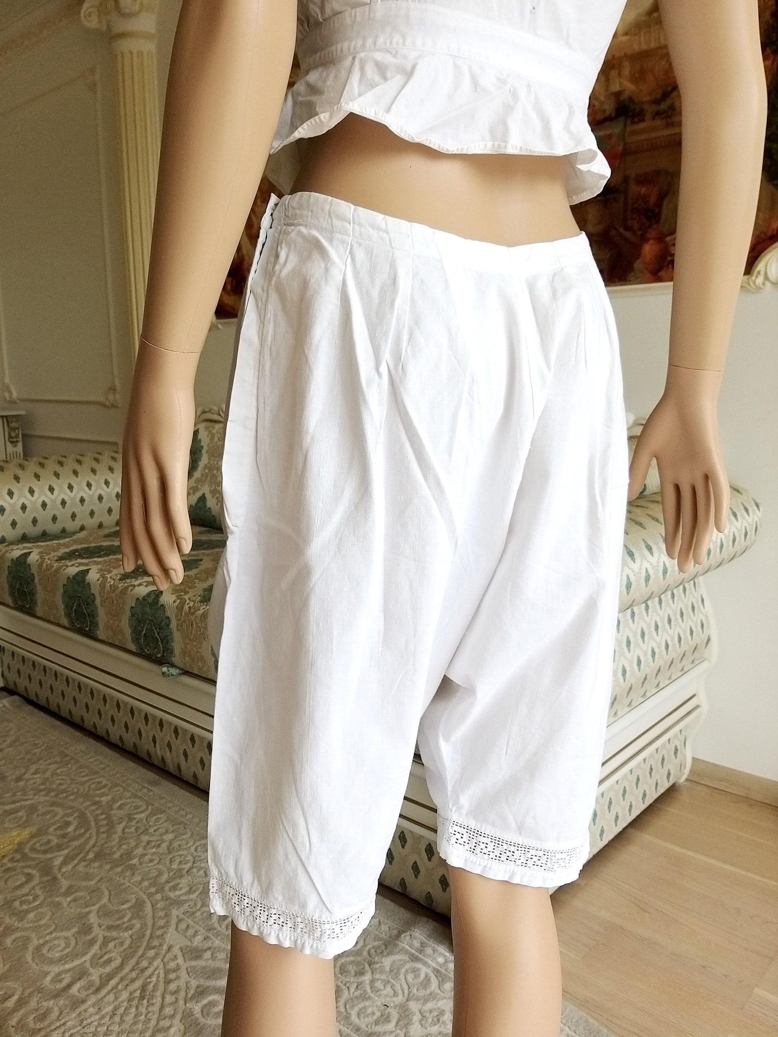 20s Victorian bloomers M Antique bloomers womens bloomers Etsy