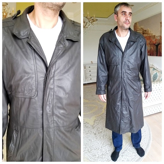 mens Leather Clothing mens Leather Coat vintage me