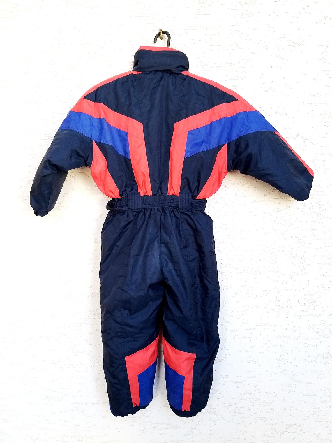 Baby ski suit dark blue ski suit 6 Kid Ski suit mountain Etsy