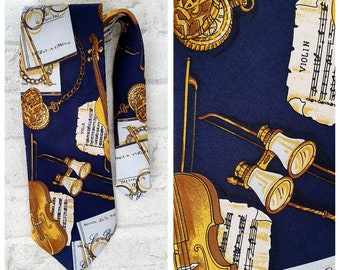 wedding tie note print tie violin print tie musician gift music gift  groom tie violin note Necktie  music tie music Necktie Mens tie