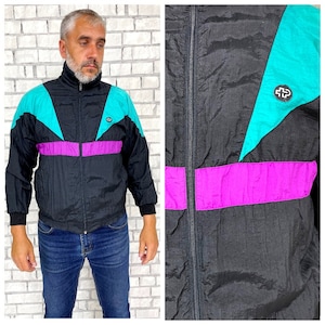 black Mens womens  windbreaker M Multicolor windbreaker Sport Jacket Sports coat watercolor windbreaker travel jacket outdoor autumn Jacket