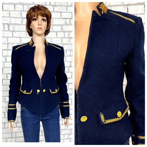 military Clothing  womens jacket military blazer … - image 1