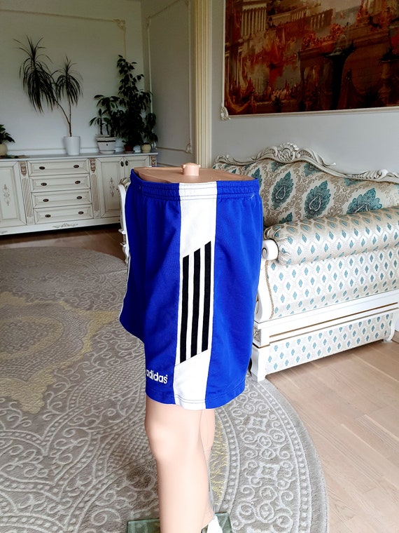 adidas shorts  M men shorts Vintage 90's Football… - image 5