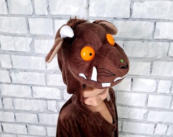 2T kids Cosplay kids Monster costume kids halloween costume gruffalo costume toddler costume gruffalo Kigurumi