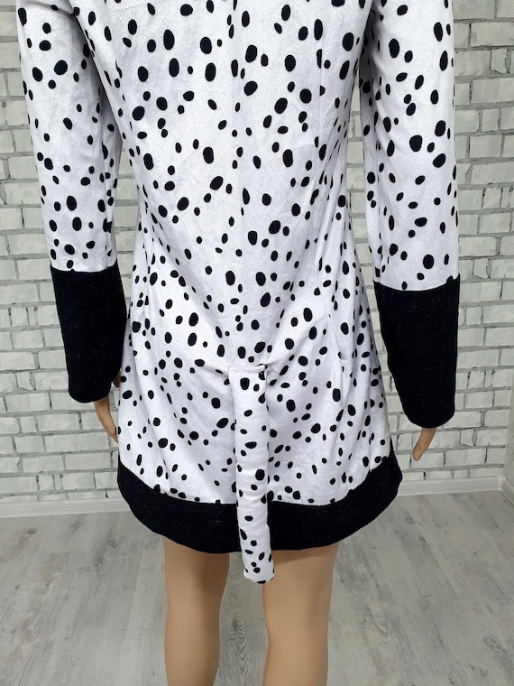 Costume da cane dalmata da donna Costume da animale per ADULTI S