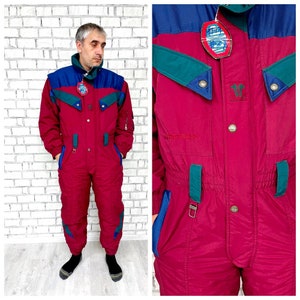 Traje de nieve impermeable para hombre, chaqueta con capucha y pantalones  de esquí, 2 piezas, cálido traje de esquí