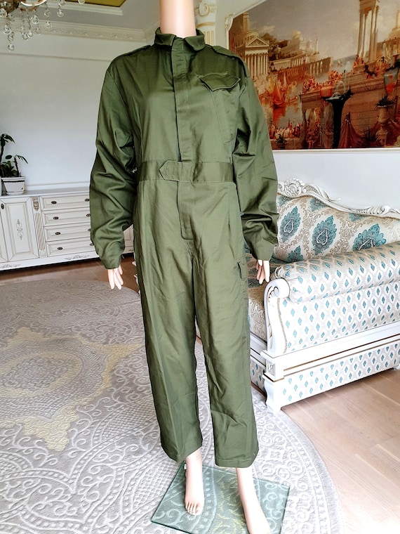 One piece army jumpsuit on sale