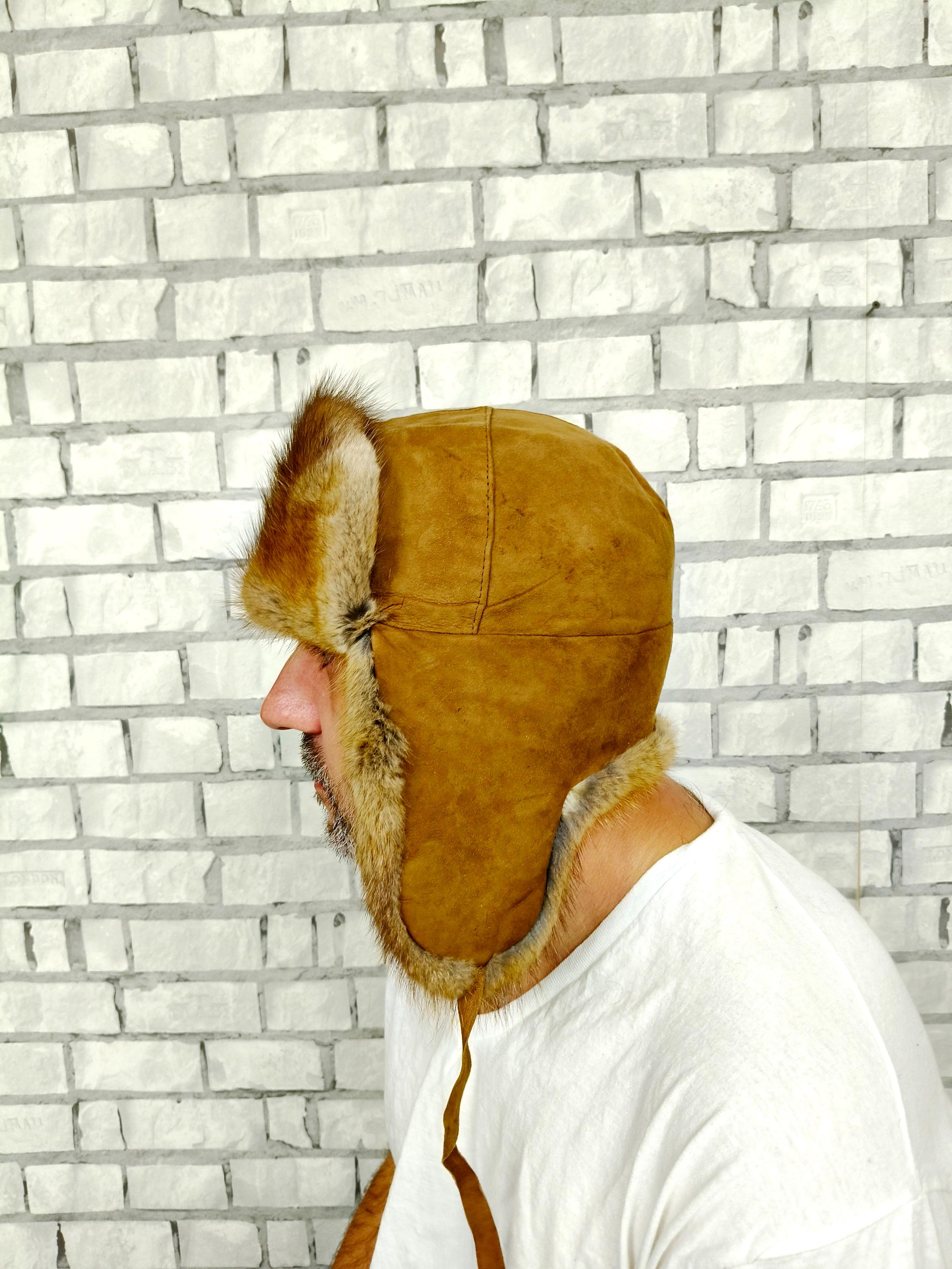 Russian Fur Hat Men Vintage - Etsy