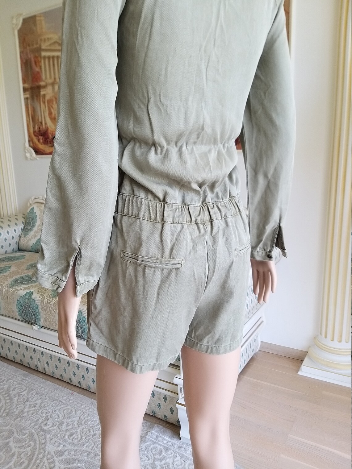 Womens Romber Khaki Romber One Piece Coveralls Women Coveralls Etsy
