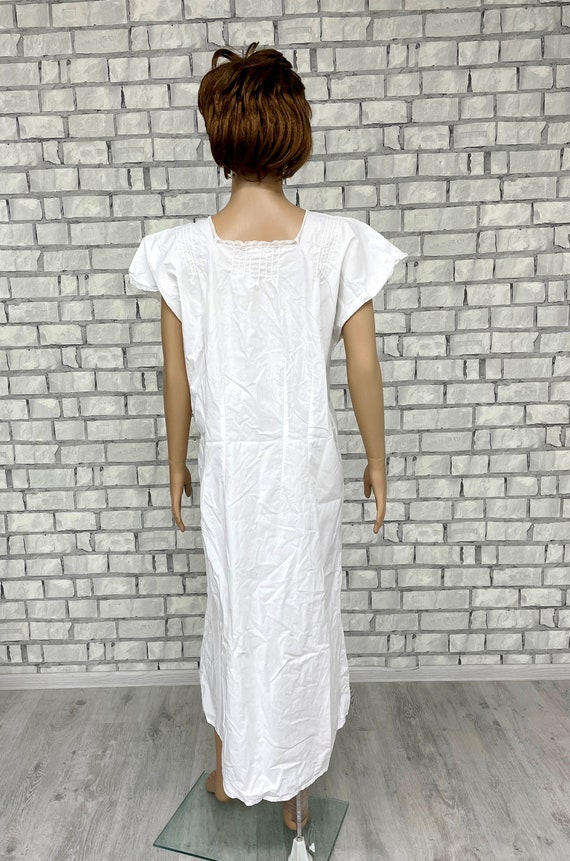 Chemise anni 20 Abito sottoveste antico XL Camicia da notte