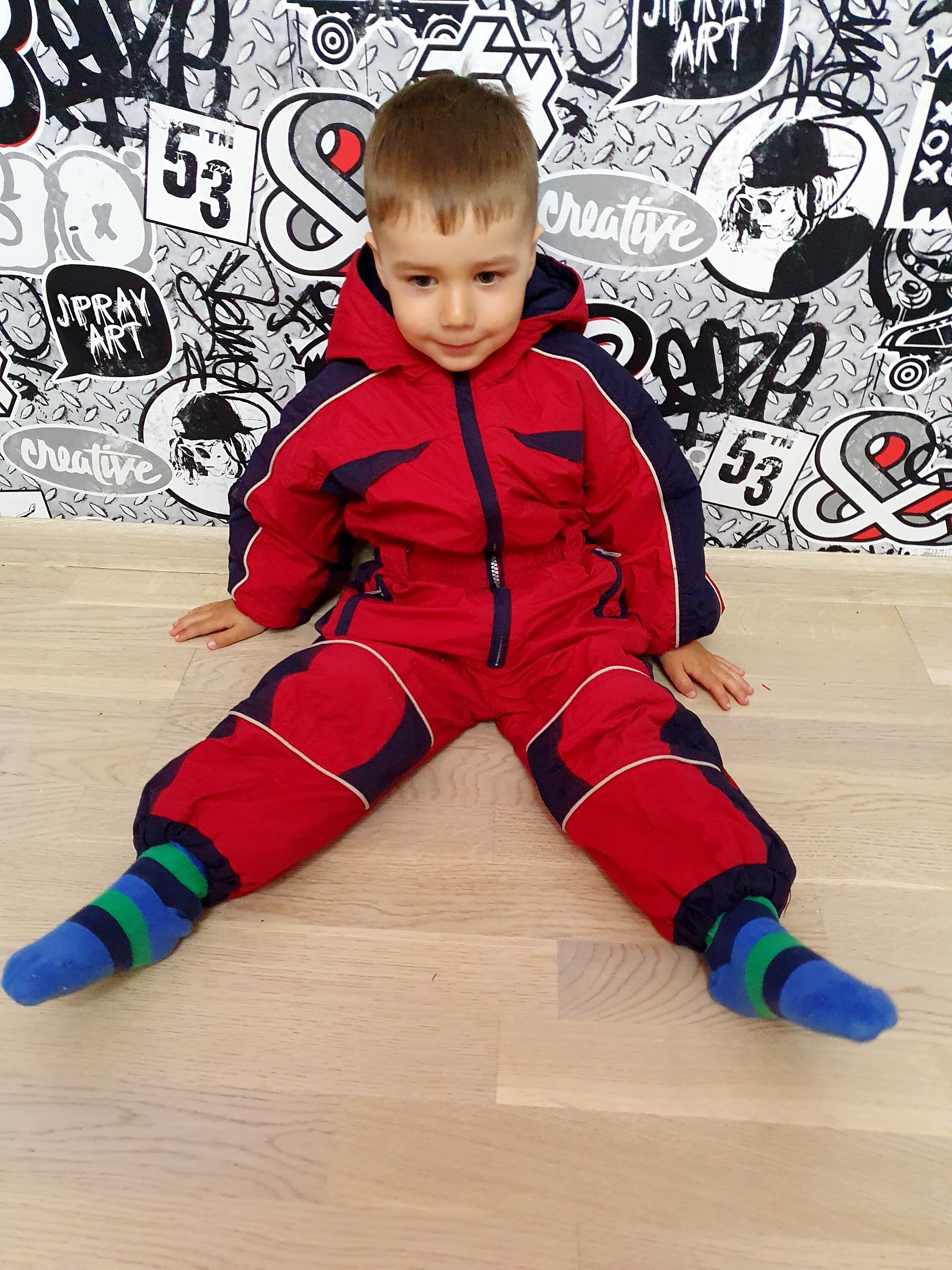 2T Baby Ski Suit Red Ski Suit Kid Ski Suit Mountain Clothing