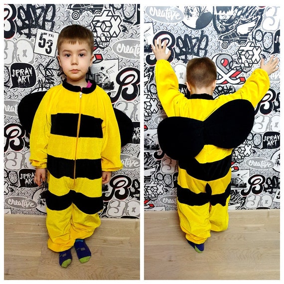 5T niños Cosplay niños Disfraz de abeja niños disfraz de halloween disfraz  de animal disfraz de niño pequeño mono de abeja disfraz de niño -   México