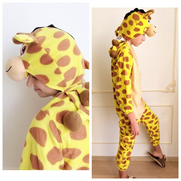 Giraffe Pajamas - Etsy