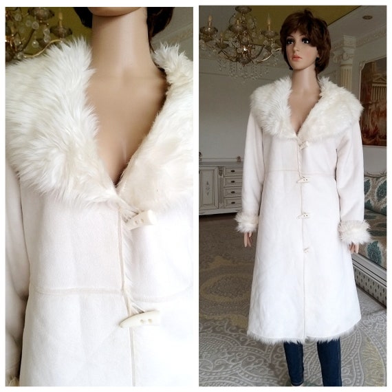 faux fur coat l white coat sheepskin coat women co