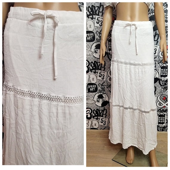 peasant skirt Edwardian skirt Antique Victorian Pe