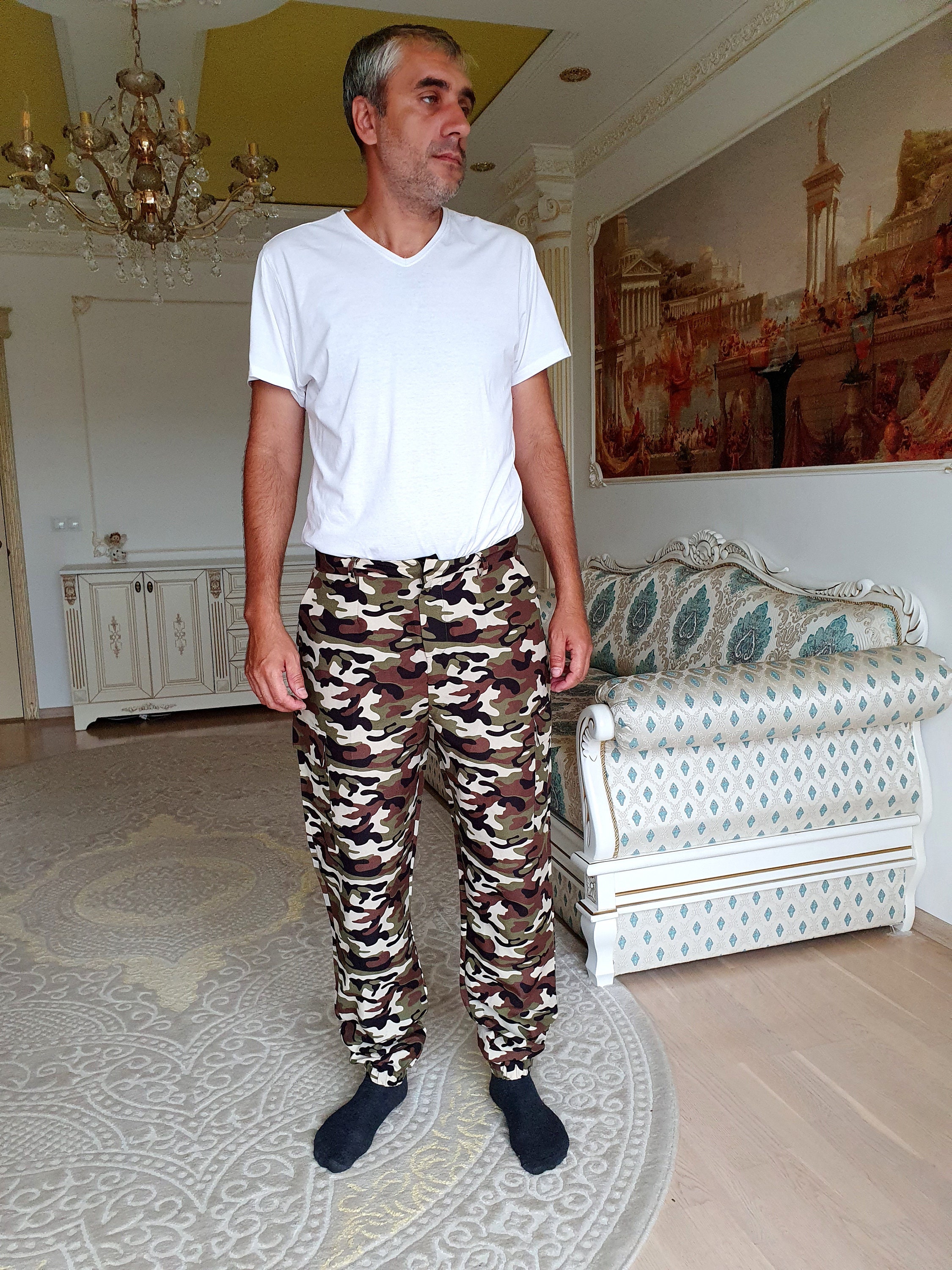 Mens Military Clothing Mens Army Pants Cargo Pants Camo Pants Etsy
