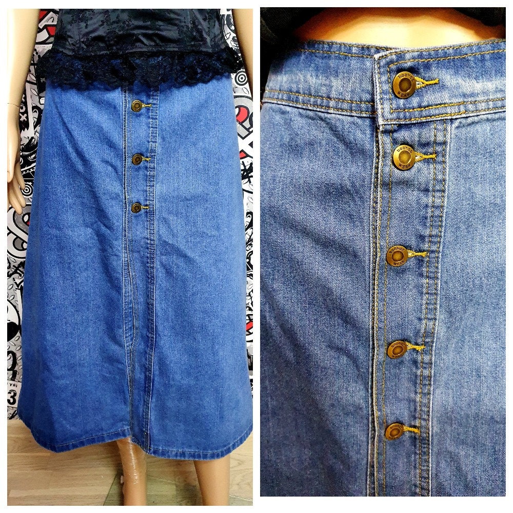 Buy Lyush Grey Acid Wash Front Button Denim Mini Skirt For Girls Online at  Best Price | Distacart