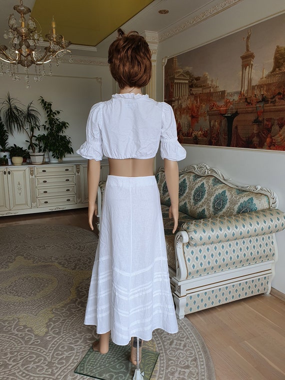 White clearance skirt 4xl