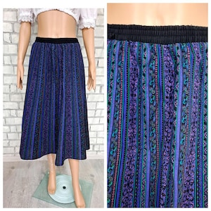 Octoberfest Clothing german dirndl skirt german skirt bavarian skirt festival skirt Octoberfest skirt black dirndl skirt folk skirt XL/2XL