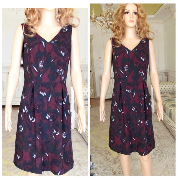 Floral Flower Clothing Vintage Women Dress Flower Dress Etsy