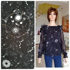 【2024年製 新品】 Sun Celestial Vintage Moon Etsy - Blouse トップス