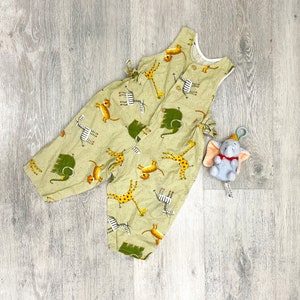 12-18 months kids Baby Animal print Overalls kids tiger zebra jumpsuit kids onesie  giraffe print Kids romber toddler Bodysuit