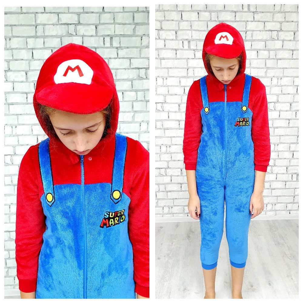 Super mario kids pyjamas hotsell
