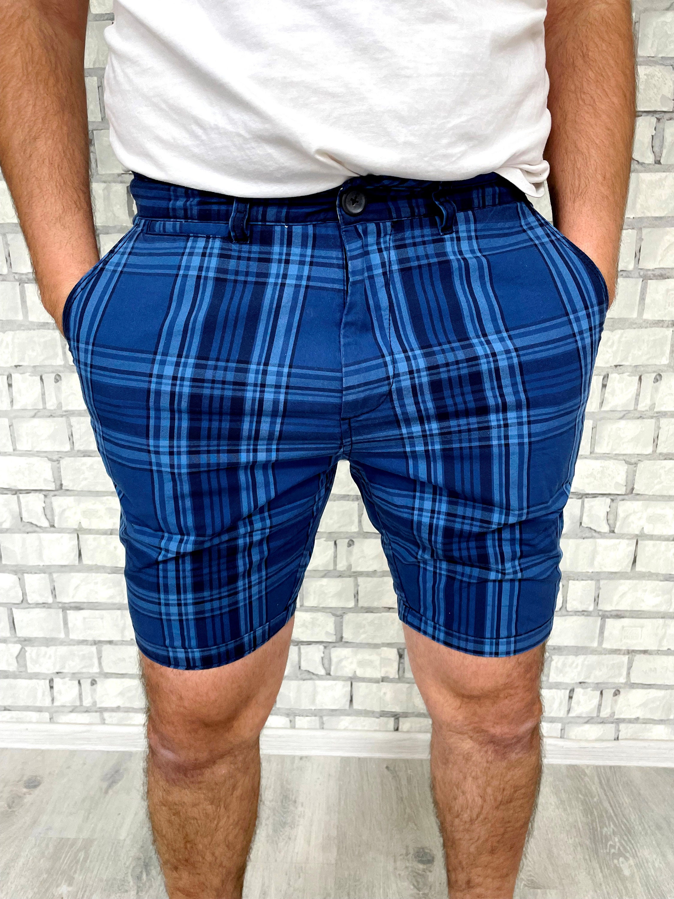 Vintage Plaid Shorts -  Canada