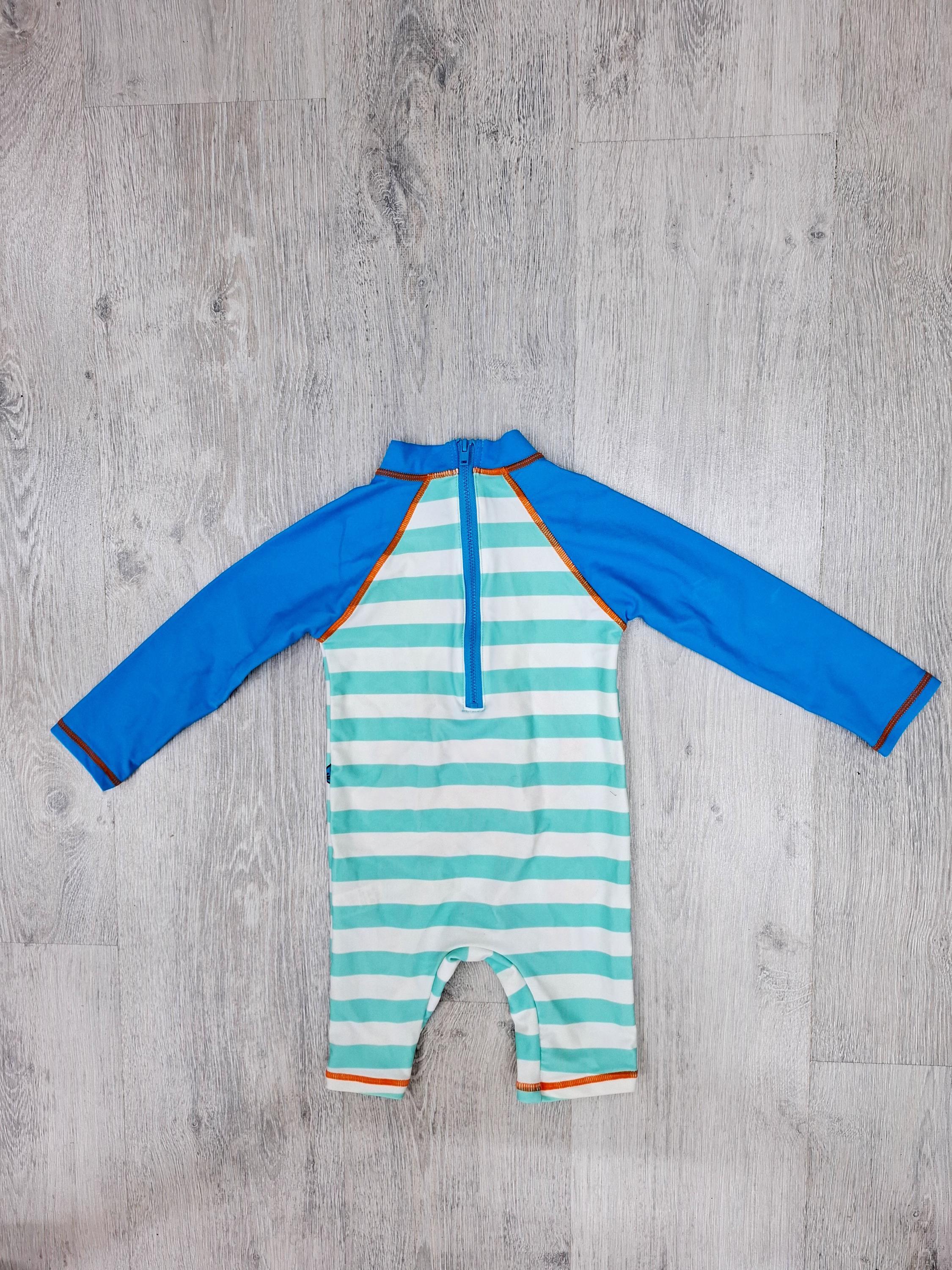 Toddler Boy One Piece Swimsuit Emmababy Baby Boy Short Sleeve