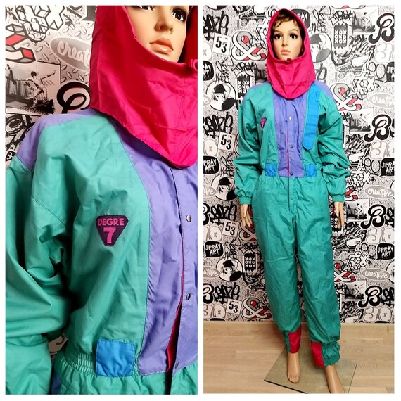 One Piece Ski Suit Clothing Vintage 90s ski suit m