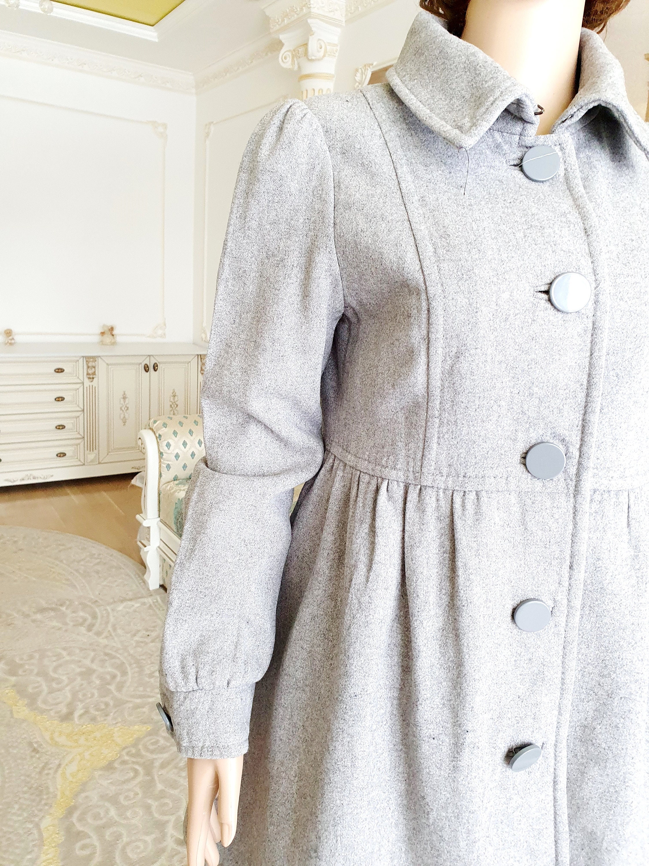 H&M Wool Coats for Women Coat Vintage Wool Coat S Winter Coat Etsy