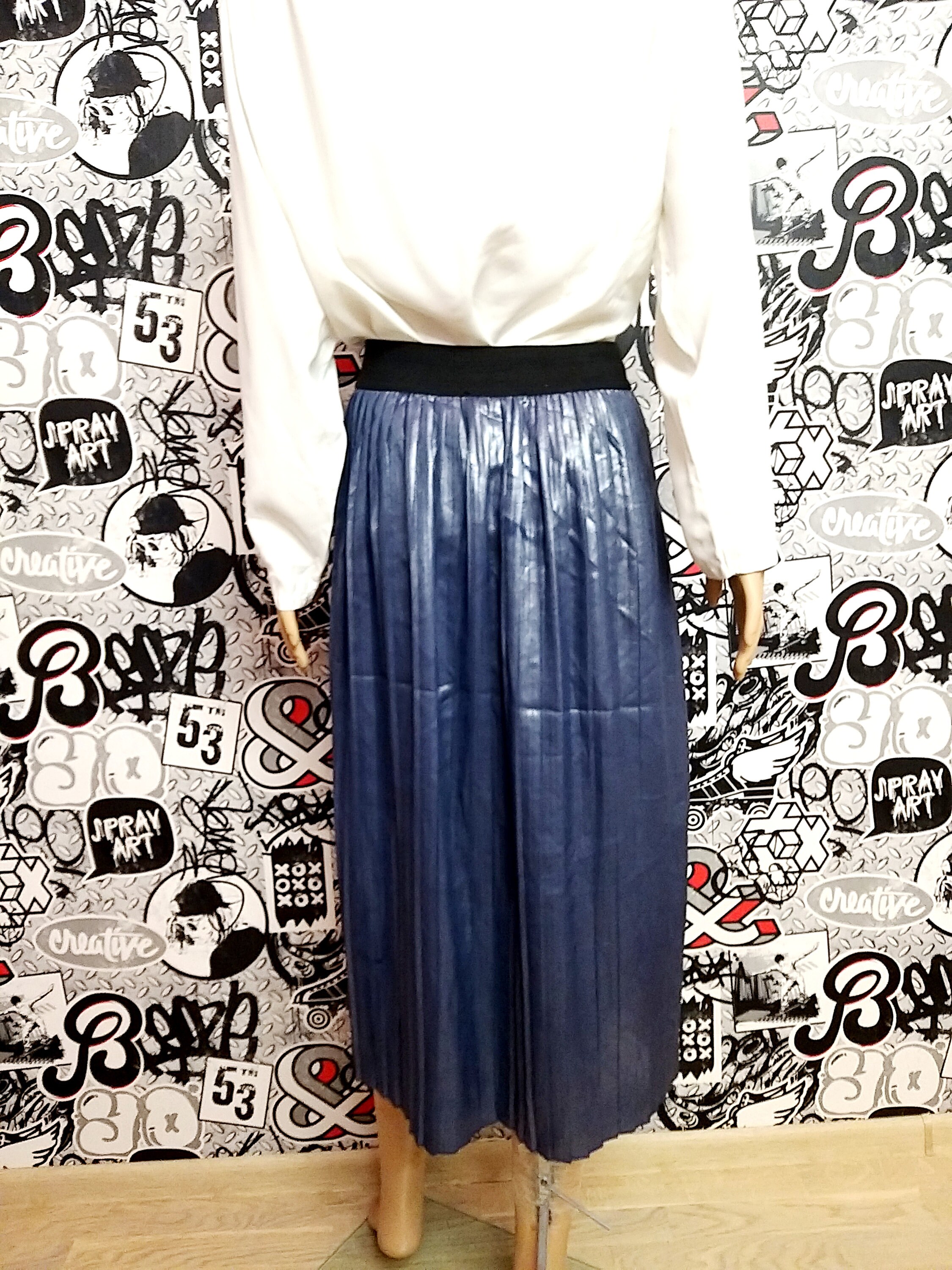 Mother Day Gift Purple Pleated Skirt 90s Vintage Bohemian - Etsy