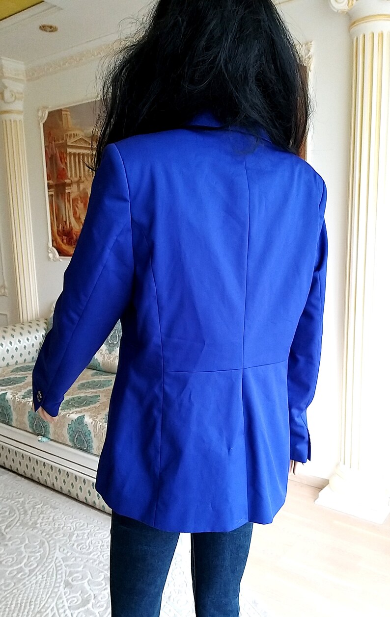 Womens Blazer Purple Jacket Purple Blazer Womens Jacket Etsy