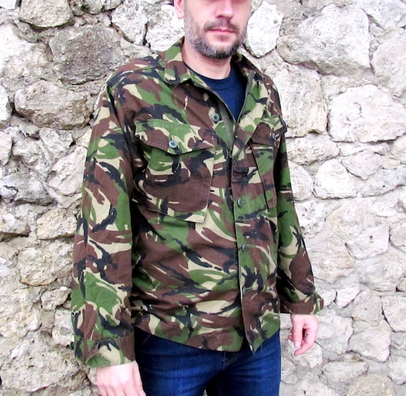 Heren Camo jas leger jas heren militaire jas camouflage Etsy Nederland