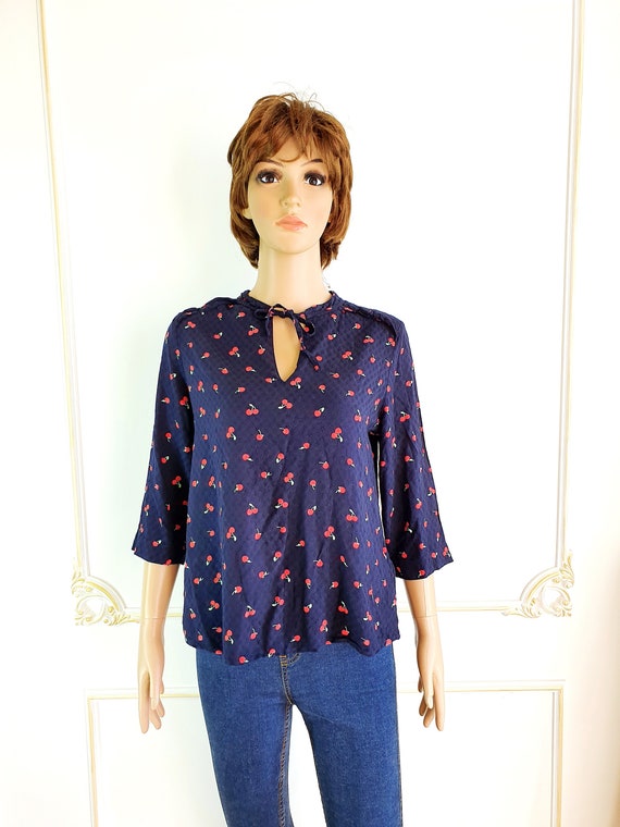Chemisier cerise sale