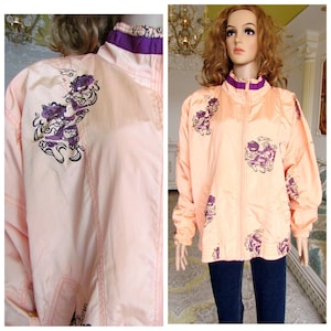 womens Windbreaker athletic Clothing sport suit top Windbreaker Jacket athletic jackets shell jacket track suit top Sport Coat Sport Jacke L